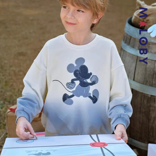 Sweat-shirt dégradé motif Disney enfant garçon -Bleu -robes et ensembles pour filles, bébés et garcons - MALOBY