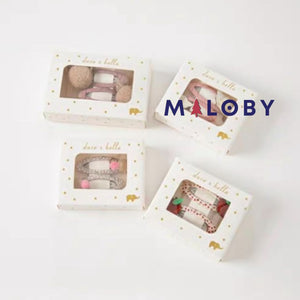 Duo de barrettes enfant fille -robes et ensembles pour filles, bébés et garcons - MALOBY