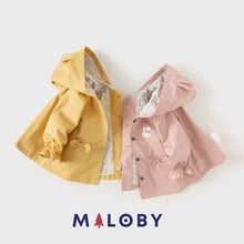 Charger l&#39;image dans la galerie, Parka doublée à capuche - Fille -robes et ensembles pour filles, bébés et garcons - MALOBY
