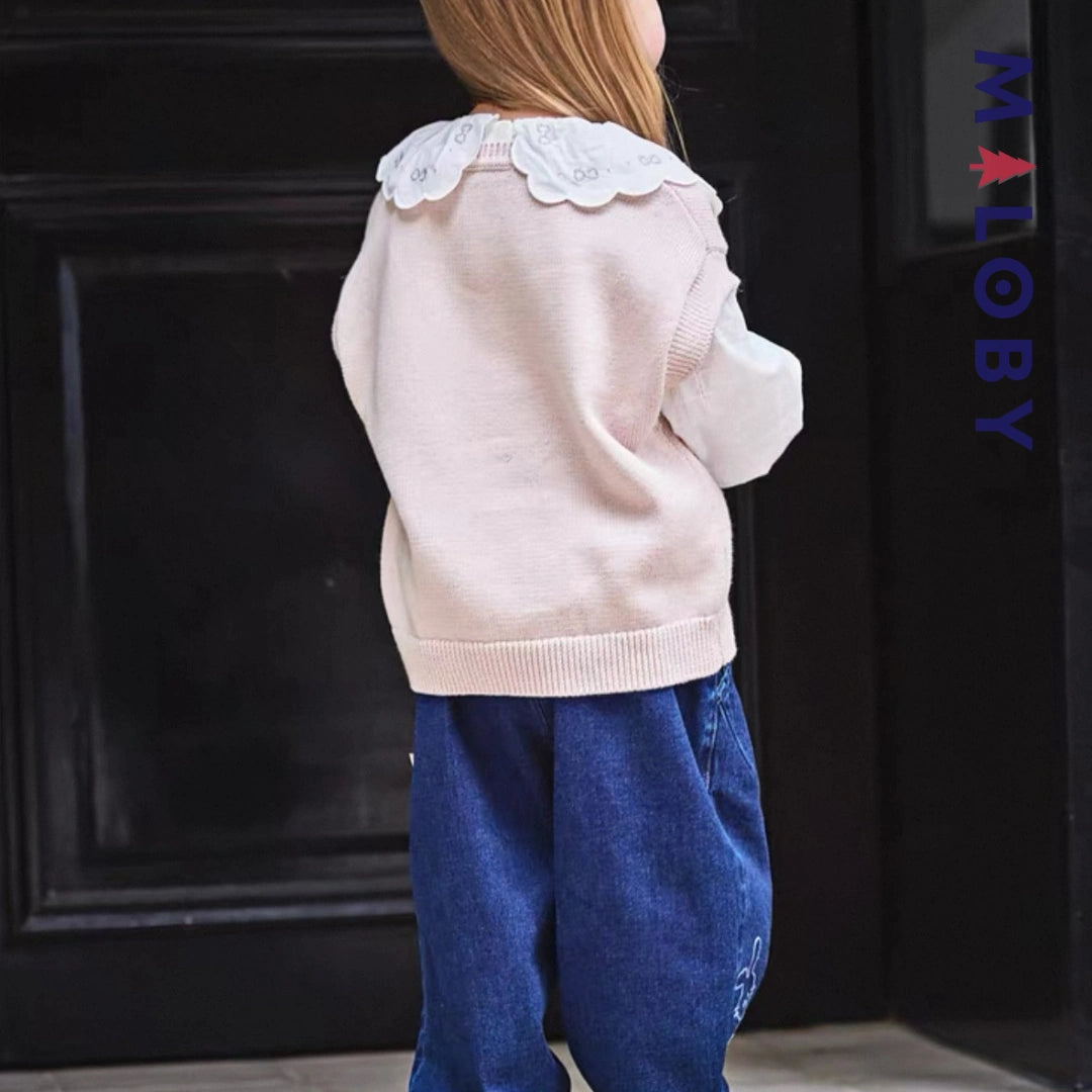 Gilet sans manches enfant fille -Rose -robes et ensembles pour filles, bébés et garcons - MALOBY