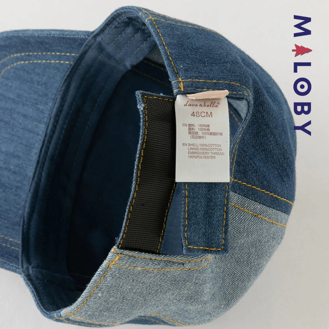 Casquette unie enfant garçon -bleu