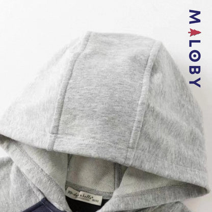 Ensemble sport 2 pièces enfant garçon-Marine -robes et ensembles pour filles, bébés et garcons - MALOBY