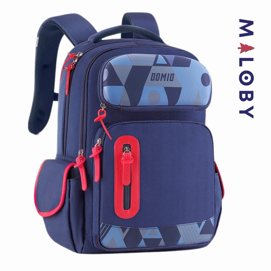 Pack Cartable scolaire + Trousse enfant Garçon - Bleu