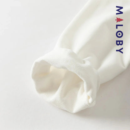 Robe à carreaux effet 2 en 1 enfant fille- noir/blanc