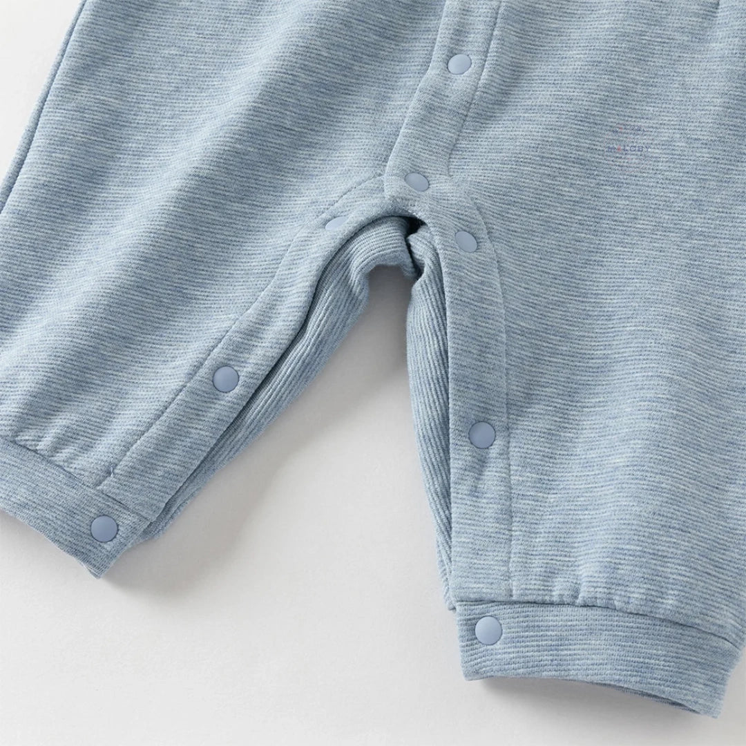 Combinaison cérémonie avec nœud papillon enfant garçon bleu, vêtement bébé maroc - MALOBY
