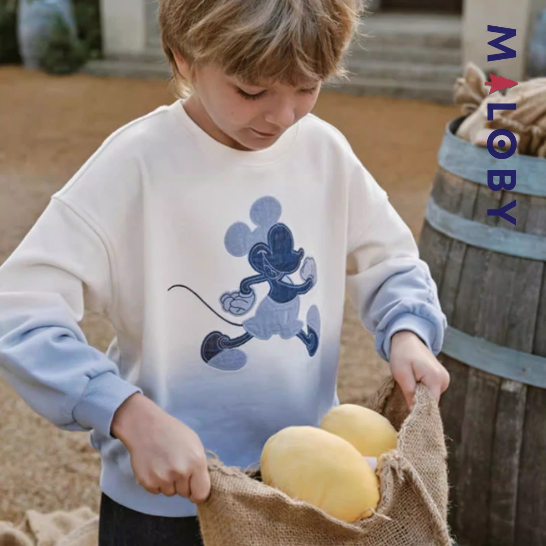 Sweat-shirt dégradé motif Disney enfant garçon -Bleu -robes et ensembles pour filles, bébés et garcons - MALOBY