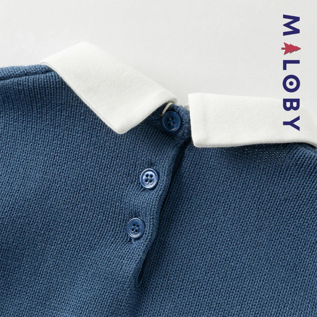 Ensemble habillé 2 pièces enfant garçon - Bleu