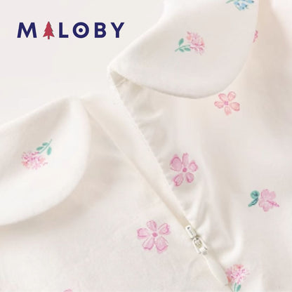 Ensemble Robe +sac petit poisson- Rose imprimé -robes et ensembles pour filles, bébés et garcons - MALOBY