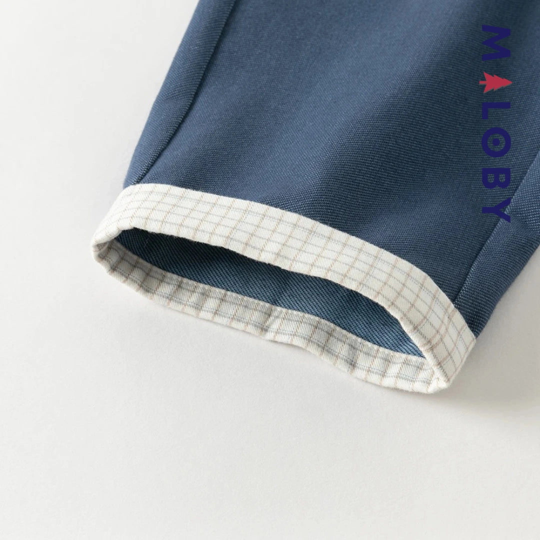 Ensemble habillé 2 pièces enfant garçon- bleu