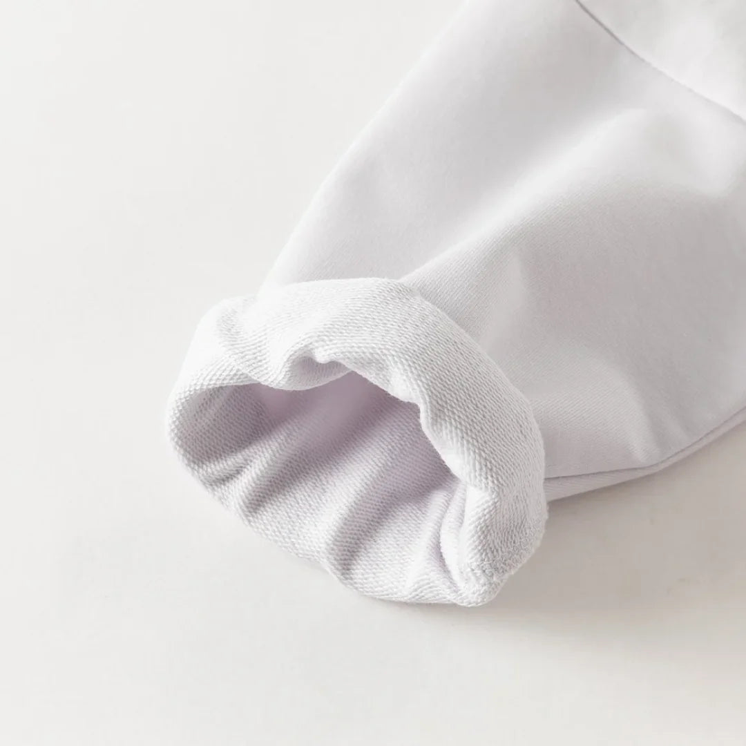 Robe Effet 2-en-1 Sweat et Tulle enfant fille –Violette