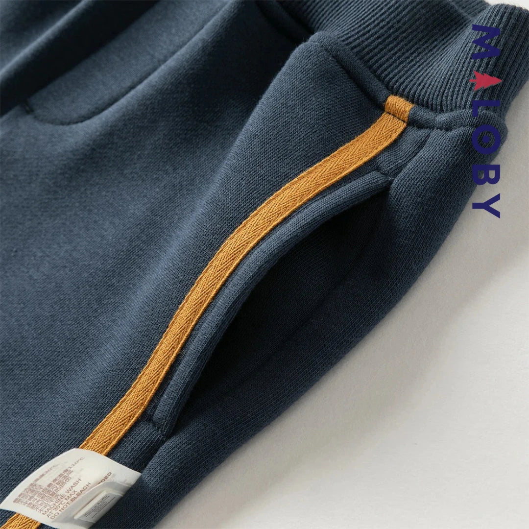 Ensemble 2 pièces sweat+ jogging enfant garçon- marine -robes et ensembles pour filles, bébés et garcons - MALOBY