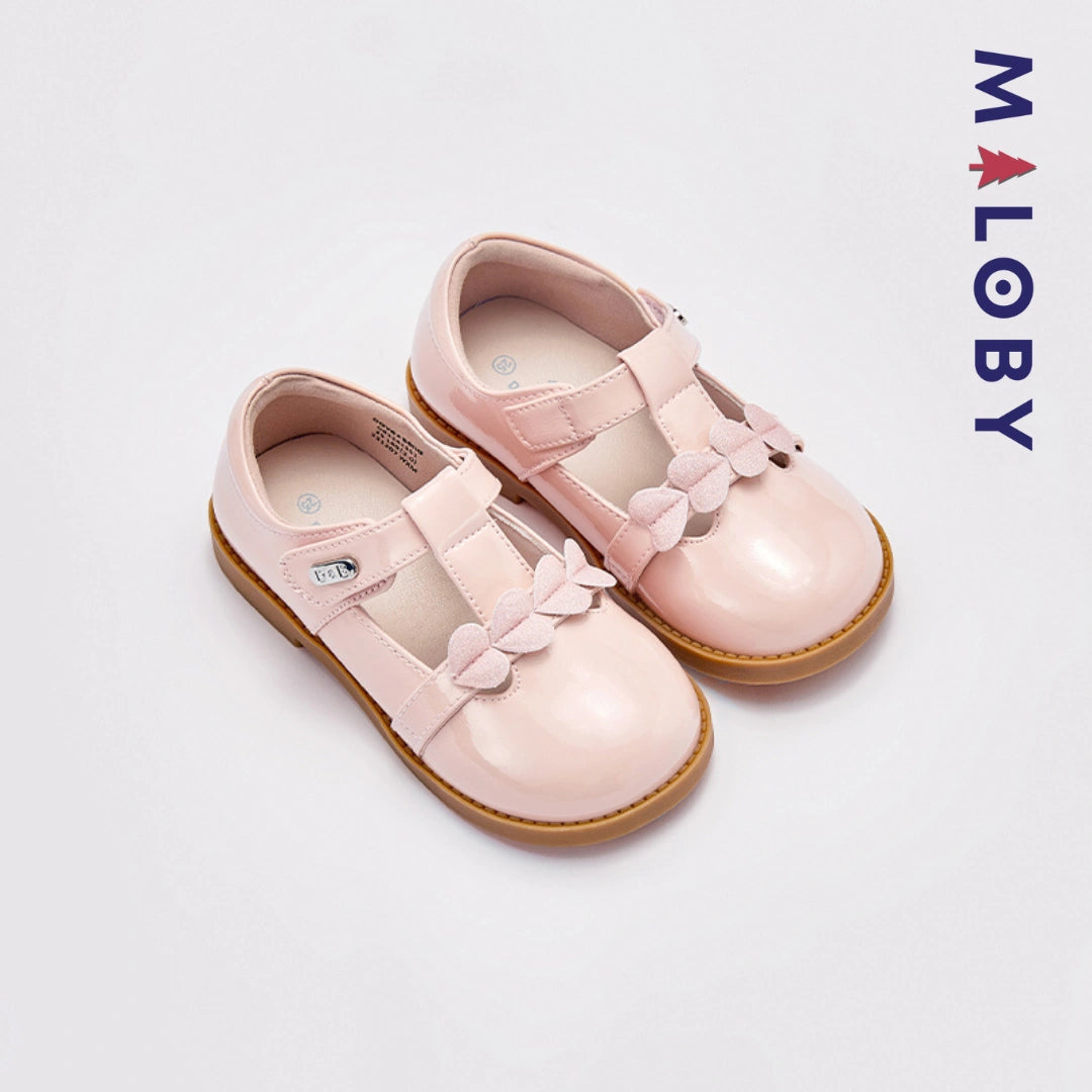 Ballerines Salomés enfant fille - Rose -robes et ensembles pour filles, bébés et garcons - MALOBY