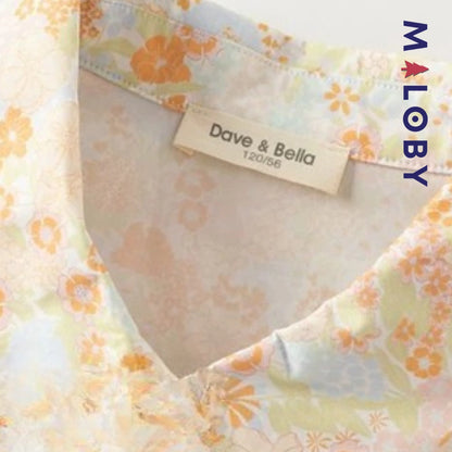 Ensemble  d'été chemise+short enfant fille -Rose orange