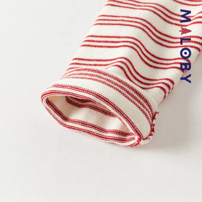 Robe en tricot manches longues enfant fille - Rouge