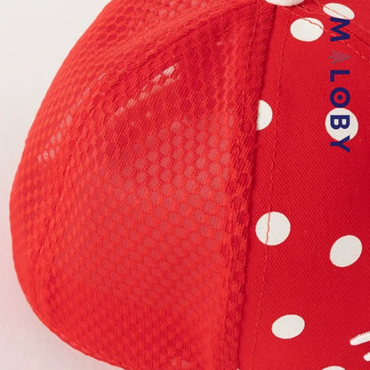 Casquette respirante motif hello Ketty enfant fille -Rouge
