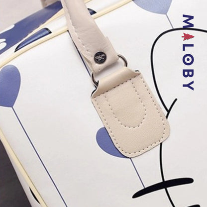 Sac multi-usage motif Hello Kitty - imprimé bleu