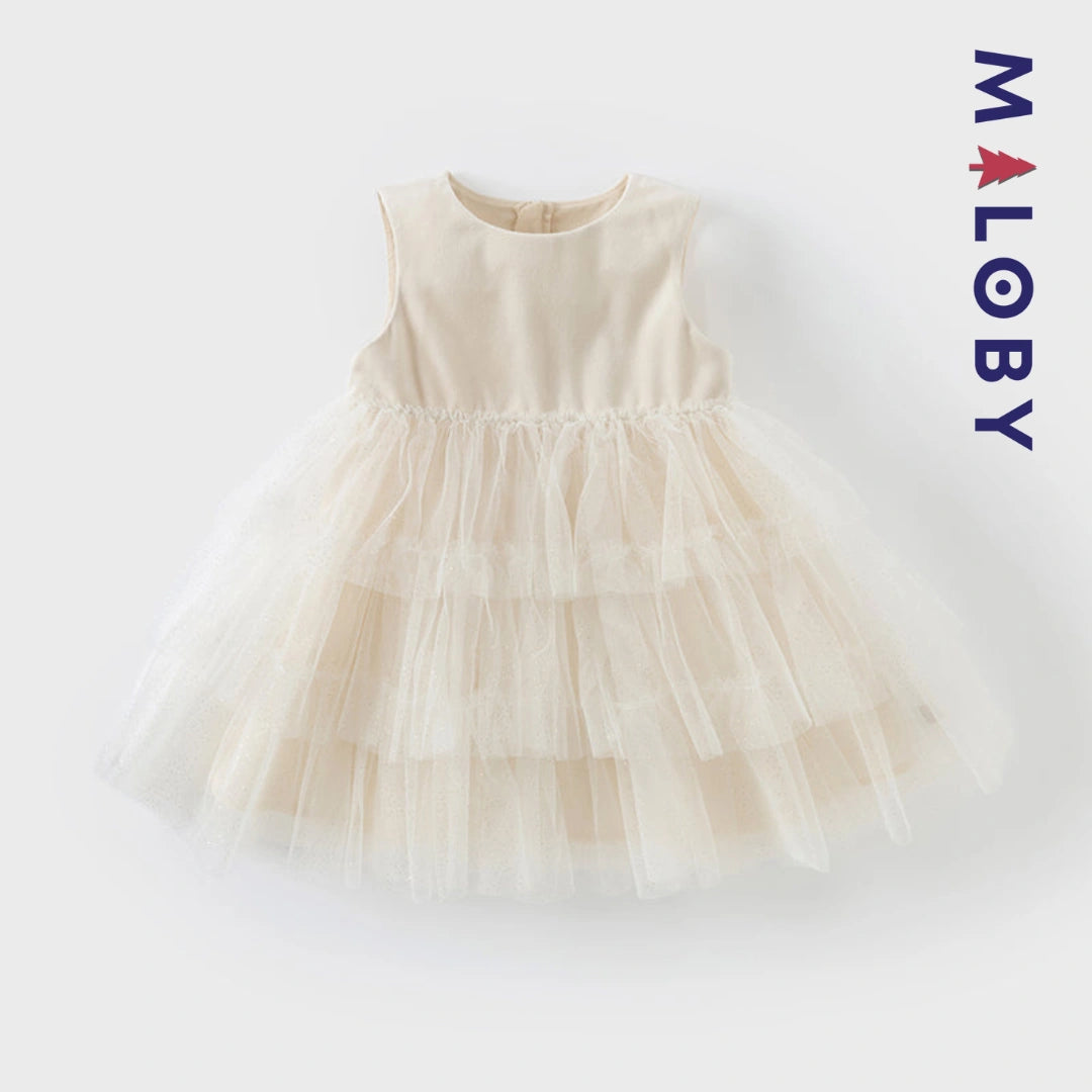 Ensemble cérémonie Robe + veste enfant fille-Rose -robes et ensembles pour filles, bébés et garcons - MALOBY