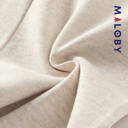 Legging à bas brodé enfant fille-beige/violet