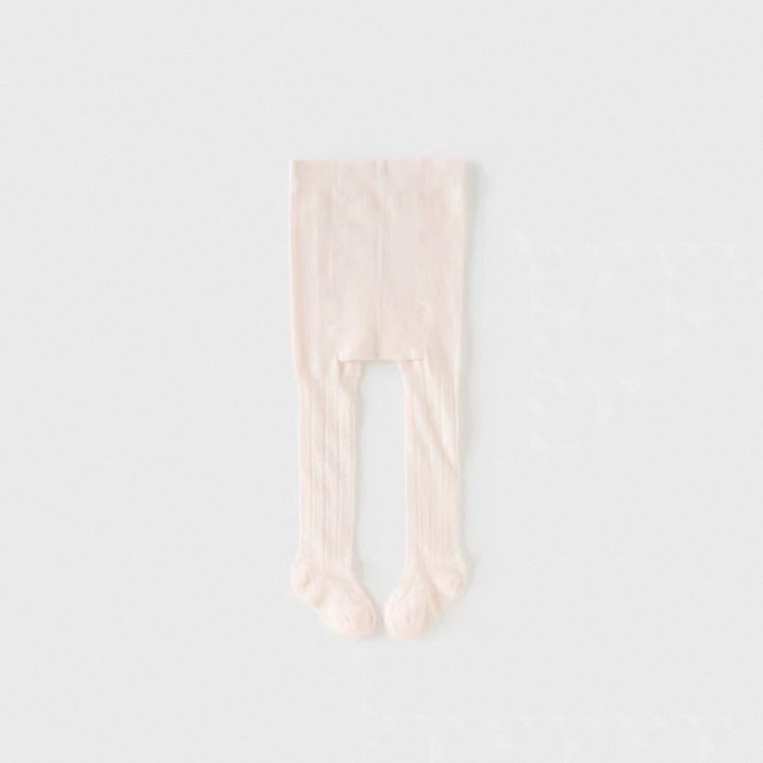Collants fins motif papillon enfant fille blanc et rose, vêtement enfant maroc - MALOBY