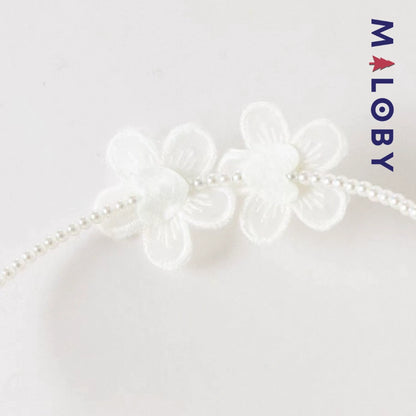 Bandeau à perles pour fille