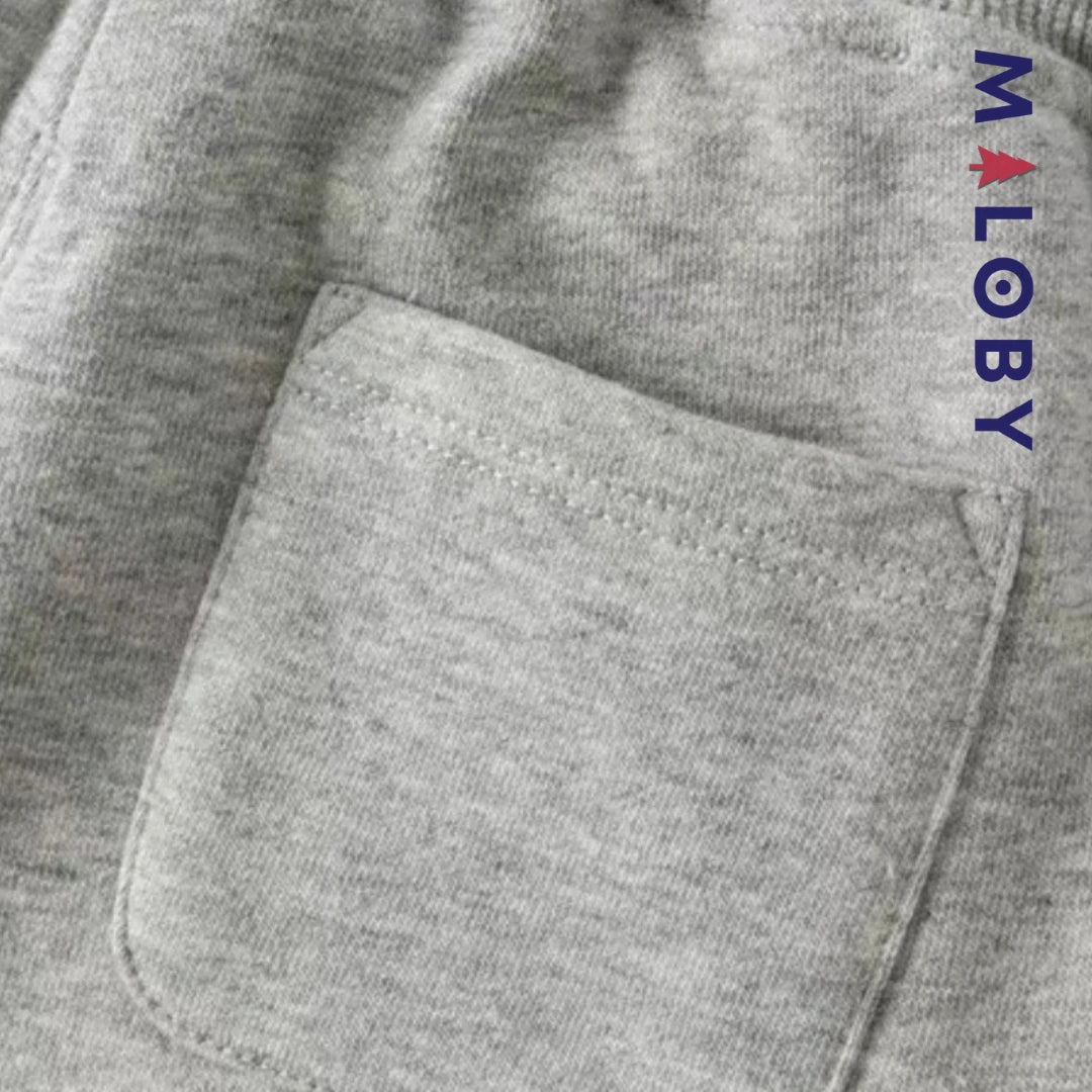 Ensemble sport 2 pièces enfant garçon-Marine -robes et ensembles pour filles, bébés et garcons - MALOBY
