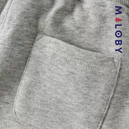 Ensemble sport 2 pièces enfant garçon-Marine -robes et ensembles pour filles, bébés et garcons - MALOBY