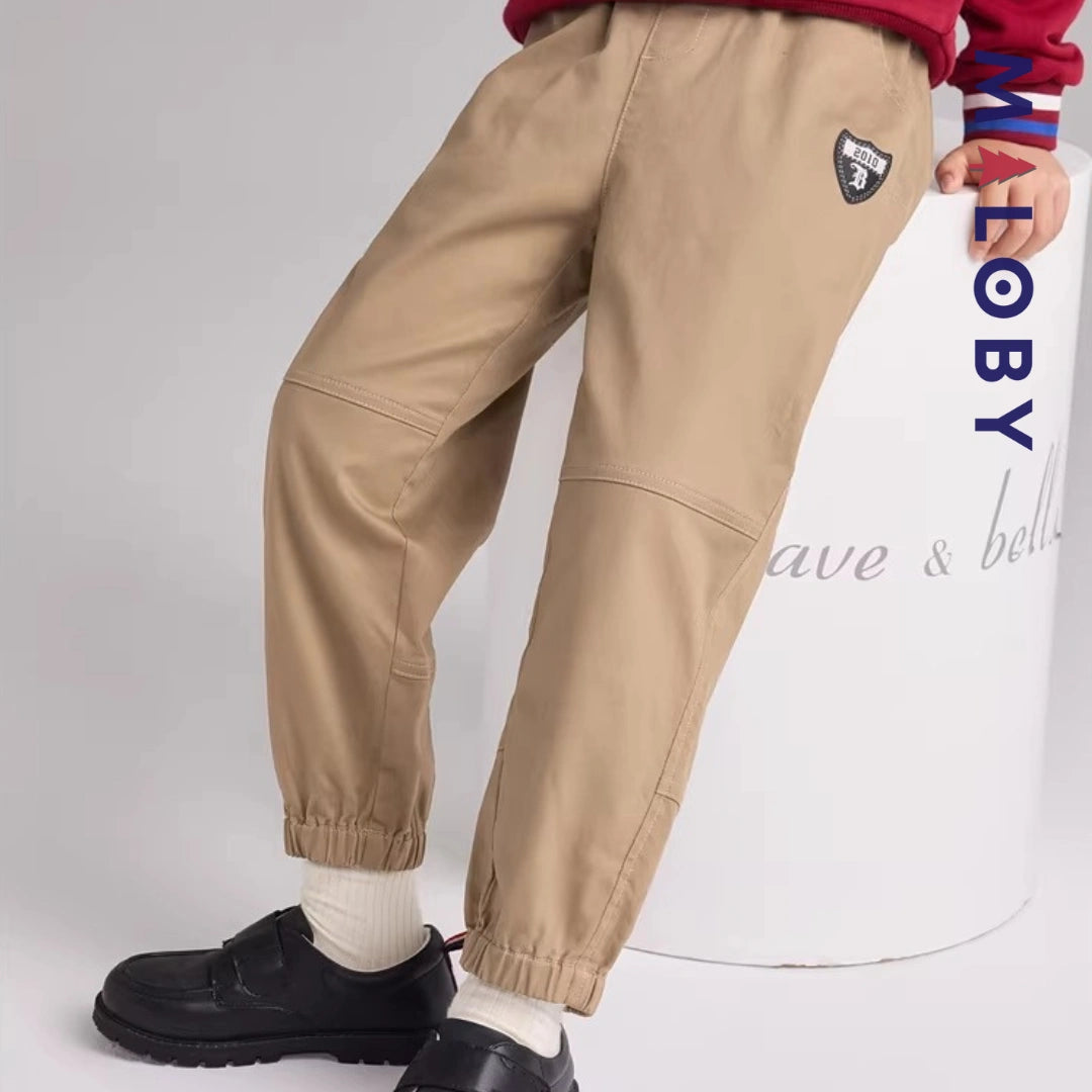 Pantalon jogging décontracté enfant garçon -Kaki -robes et ensembles pour filles, bébés et garcons - MALOBY