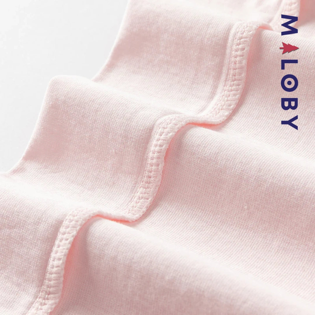 T-shirt d'Eté motif fantaisie enfant fille -Rose