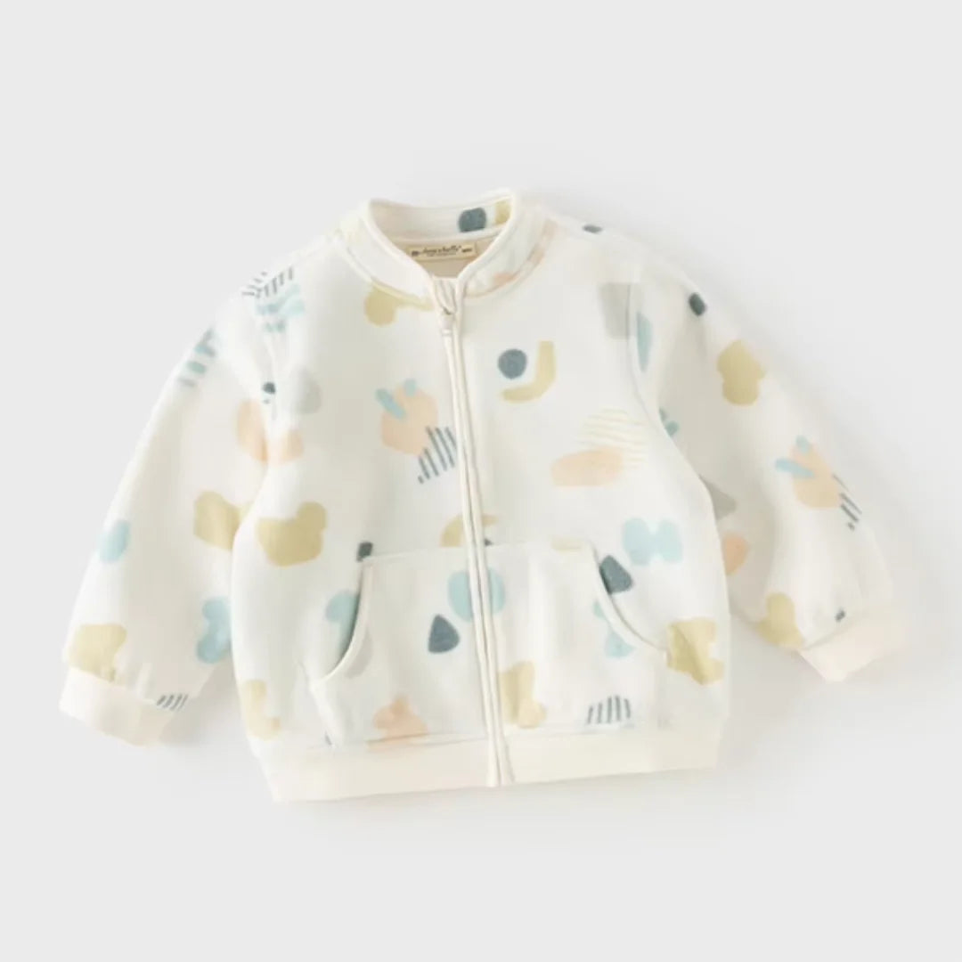 Sweat Polaire à Fermeture Éclair enfant Garçon- 2 motifs