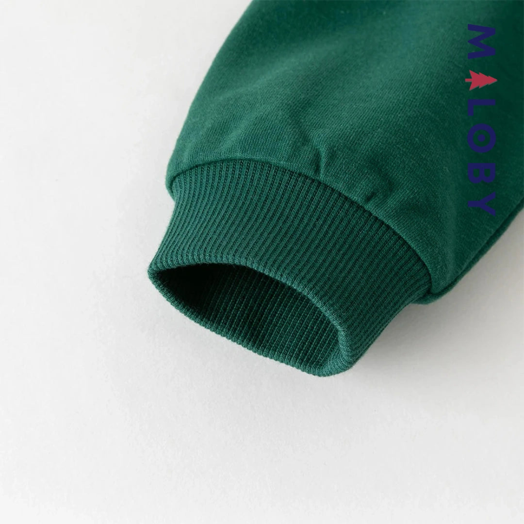 Ensemble sport sweat-shirt+ jogging enfant garçon -Vert -robes et ensembles pour filles, bébés et garcons - MALOBY