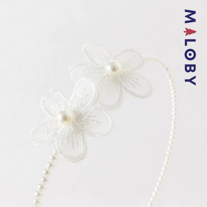 Bandeau à perles pour fille