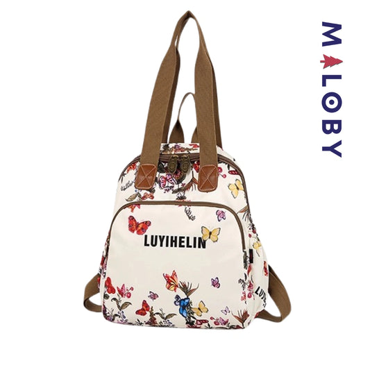 Sac à dos pour étudiante - motifs imprimés
