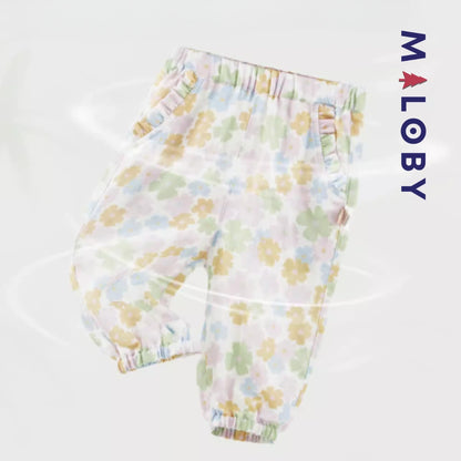 Pantalon fluide enfant fille-  imprimé