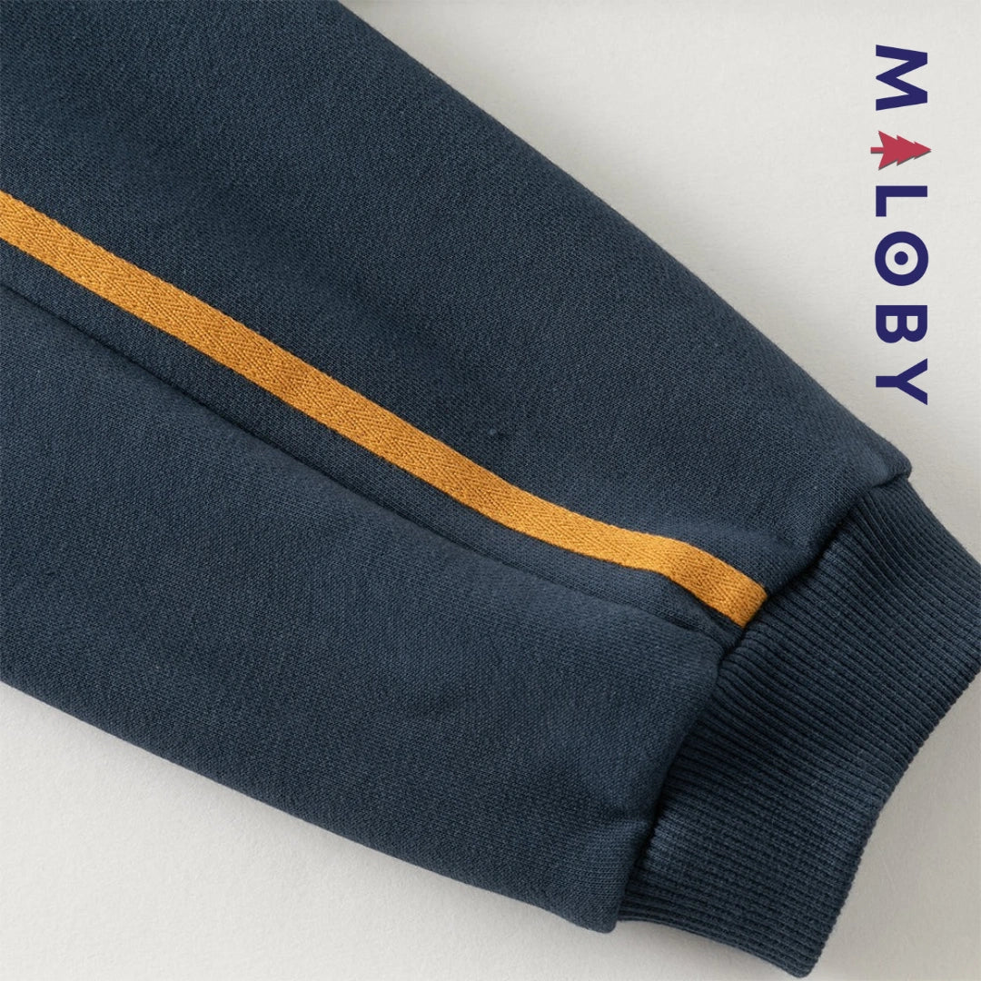 Ensemble 2 pièces sweat+ jogging enfant garçon- marine -robes et ensembles pour filles, bébés et garcons - MALOBY