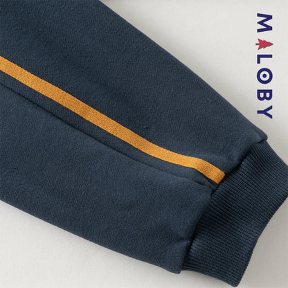 Ensemble 2 pièces sweat+ jogging enfant garçon- marine -robes et ensembles pour filles, bébés et garcons - MALOBY