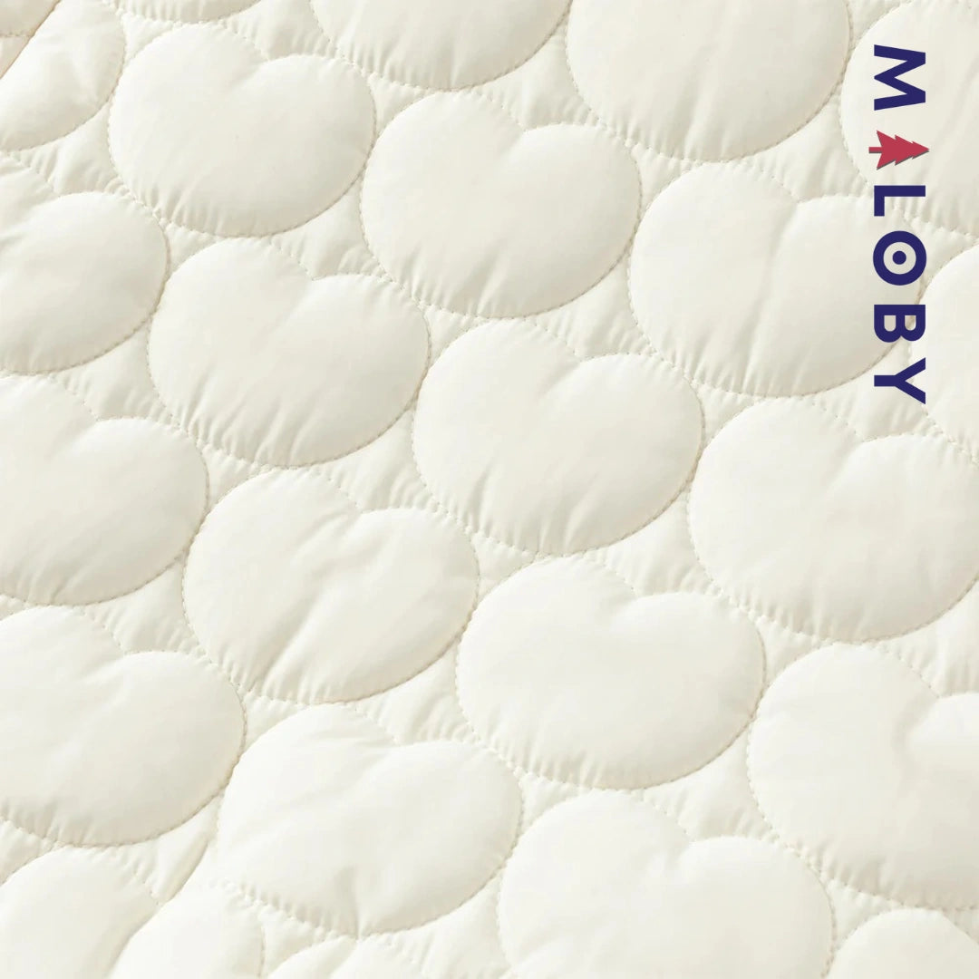 Veste courte matelassée enfant fille- Beige