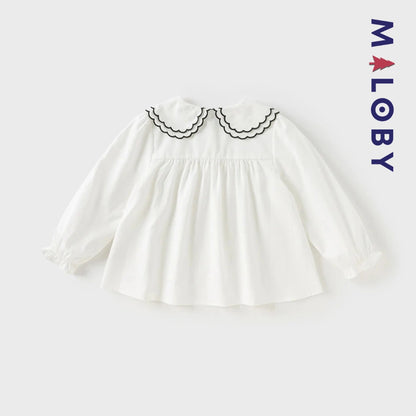 Ensemble cérémonie Robe +chemise enfant fille -Noir -robes et ensembles pour filles, bébés et garcons - MALOBY