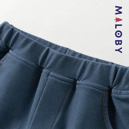 Ensemble habillé 2 pièces enfant garçon- bleu