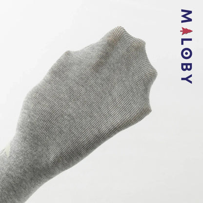 Collant épais motif fantaisie enfant fille- gris