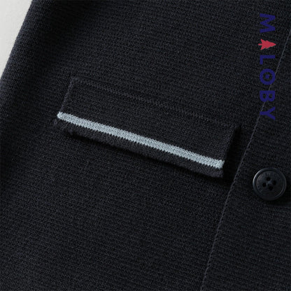 Veste en pur coton enfant garçon - marine