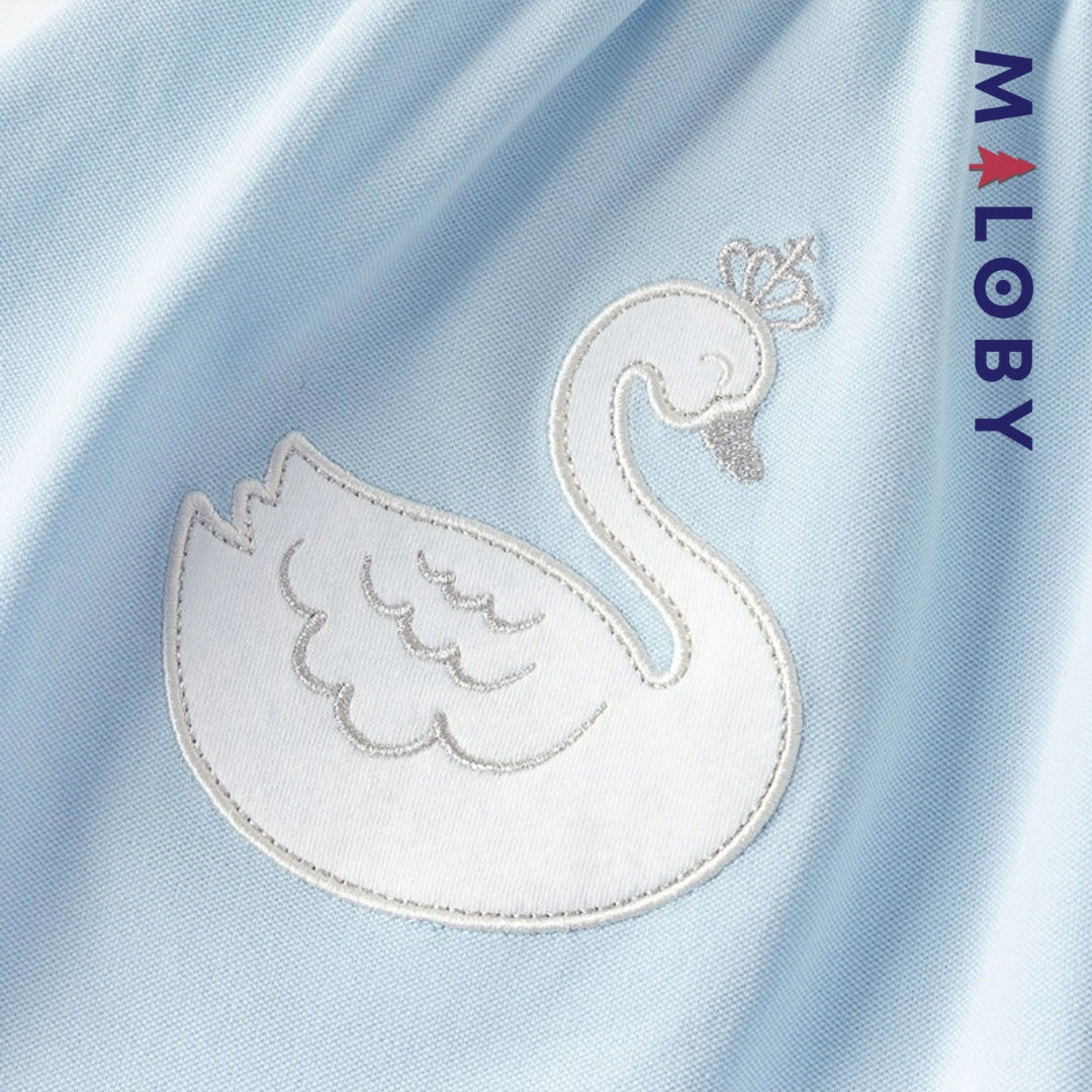 Robe style Marin enfant fille- bleu ciel -robes et ensembles pour filles, bébés et garcons - MALOBY