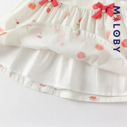 Ensemble été 2 pièces Tunique+Short en pur coton enfant fille- Imprimé