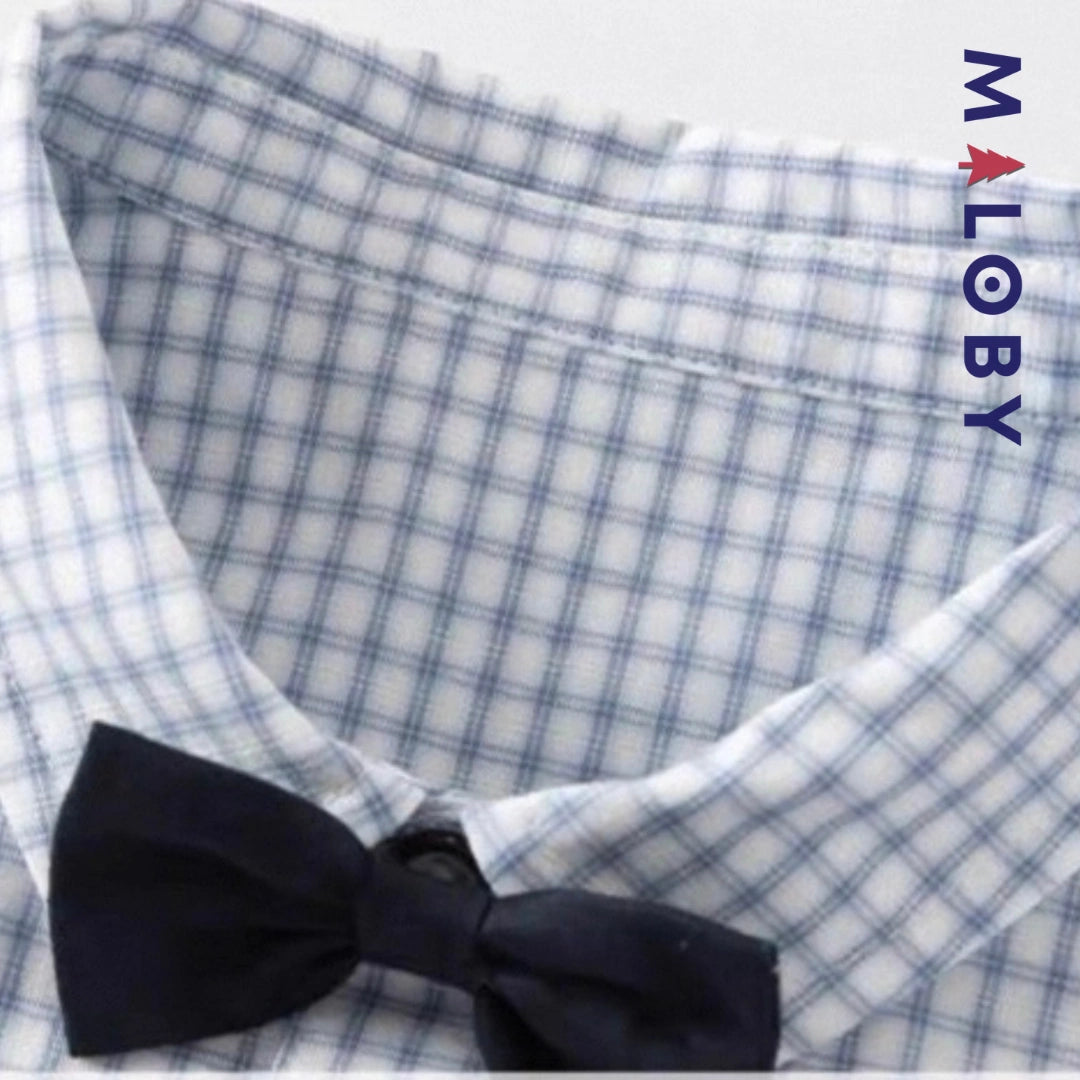 Ensemble cérémonie à 3 pièces enfant garçon- bleu