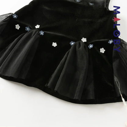 Ensemble cérémonie Robe +chemise enfant fille -Noir -robes et ensembles pour filles, bébés et garcons - MALOBY