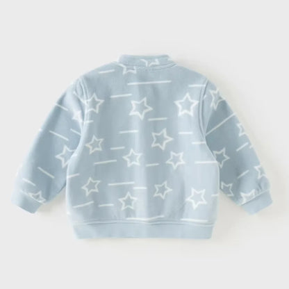 Sweat Polaire à Fermeture Éclair enfant Garçon- 2 motifs