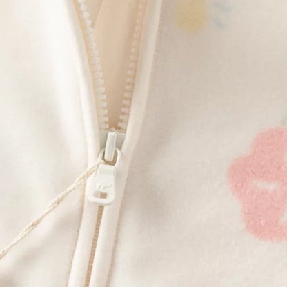 Sweat Polaire à Fermeture Éclair enfant fille -3 Motifs