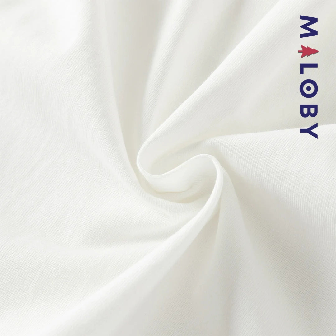 Ensemble habillé 2 pièces en pur coton enfant garçon -Blanc