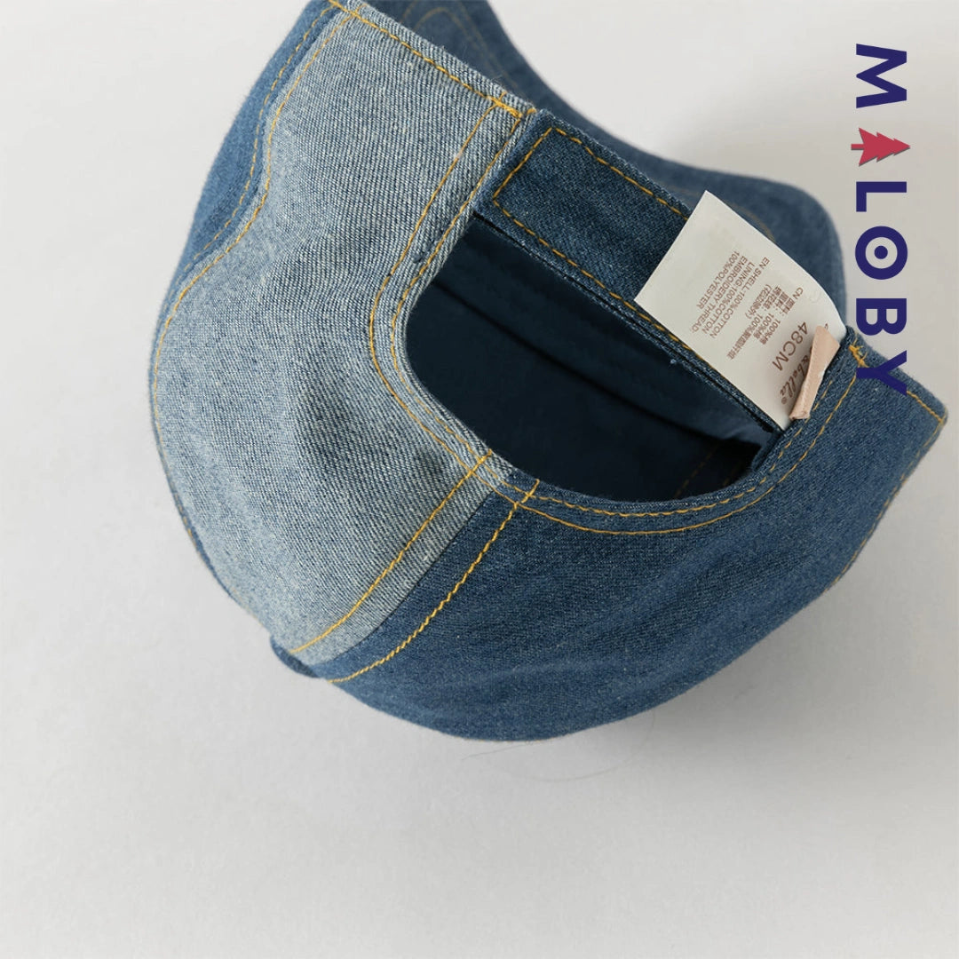 Casquette unie enfant garçon -bleu