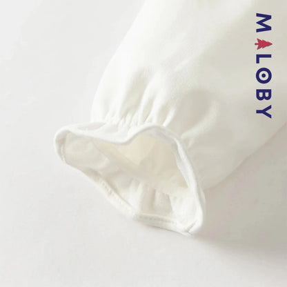 Robe à carreaux effet 2 en 1 enfant fille- noir/blanc