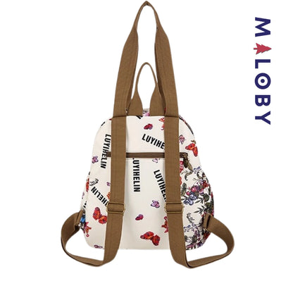 Sac à dos pour étudiante - motifs imprimés